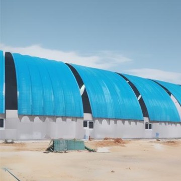 拱形屋頂施工新技術：鋼牛腿支撐方式提升結構穩定性